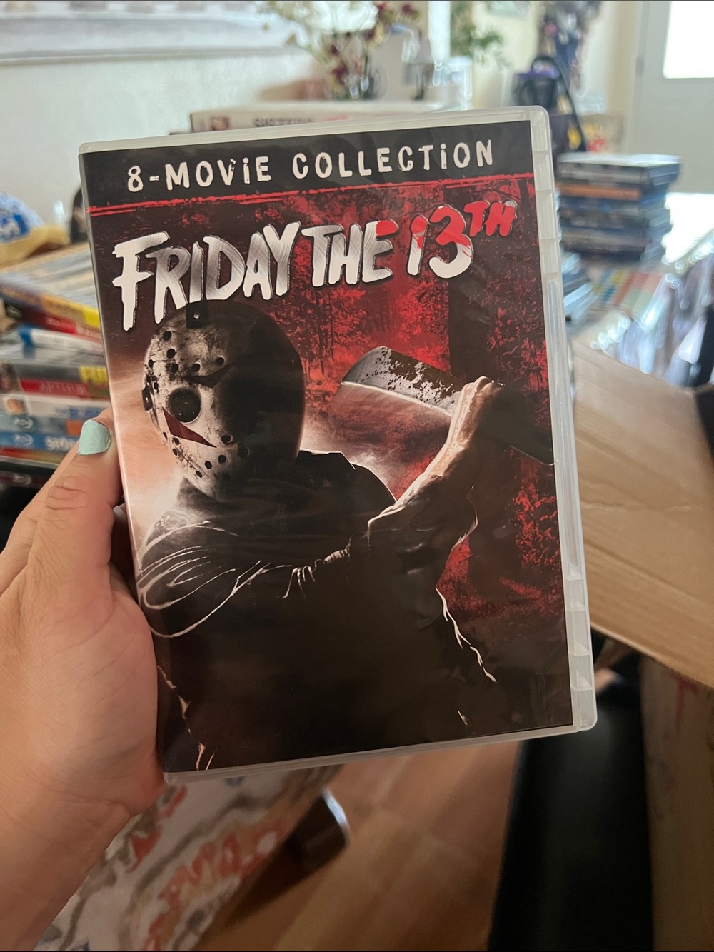 Friday the 13th 8-Movie Collection DVD - Red & Black Cover